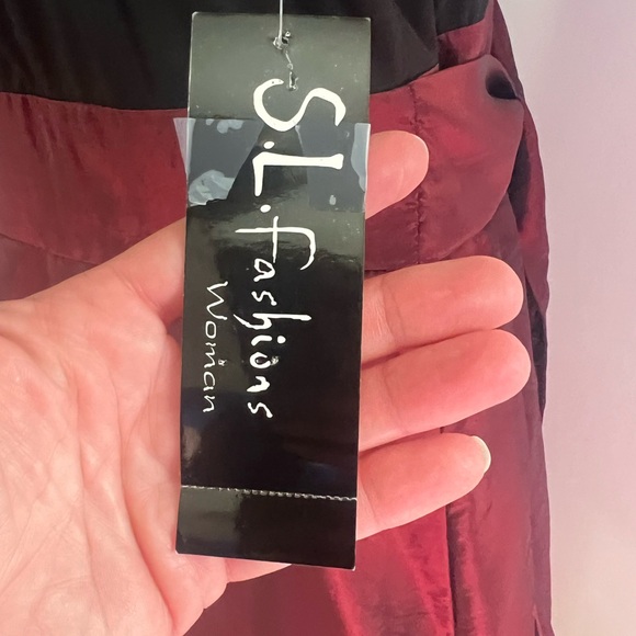 SL Fashions Plus Size Sleeveless Dress NWT - Picture 7 of 11